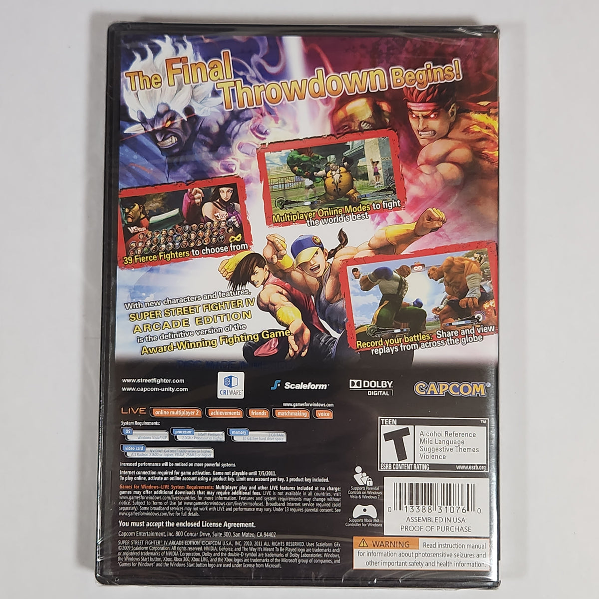 Super Street Fighter IV Arcade Edition - PC Games