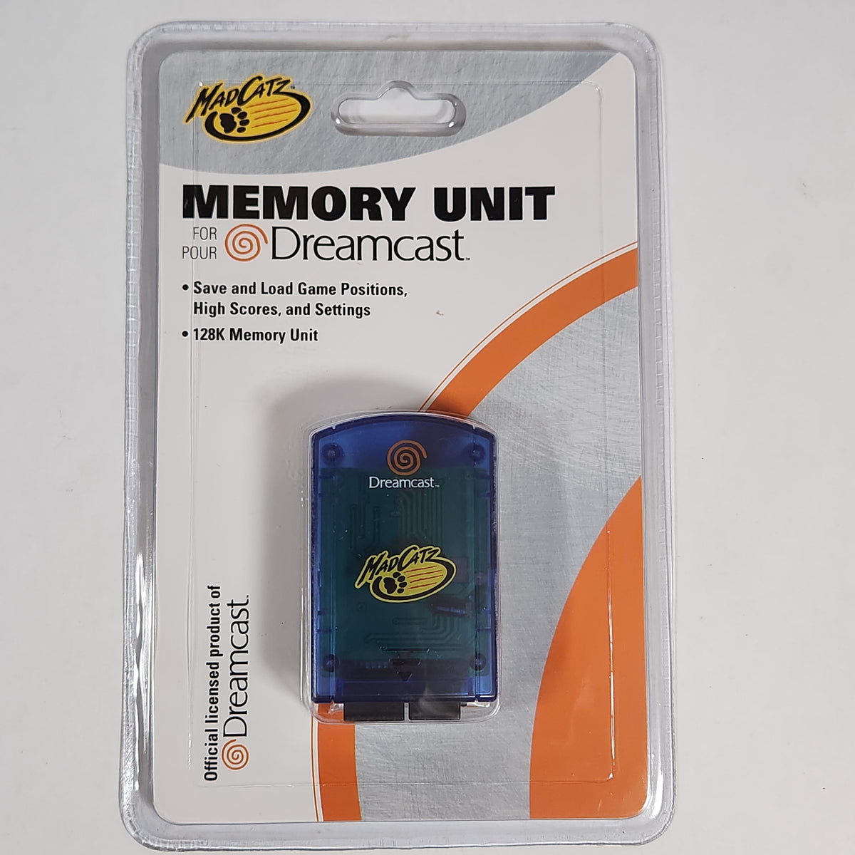 DC Memory Card Madcatz (Random Assorted Color) -Sega Dreamcast