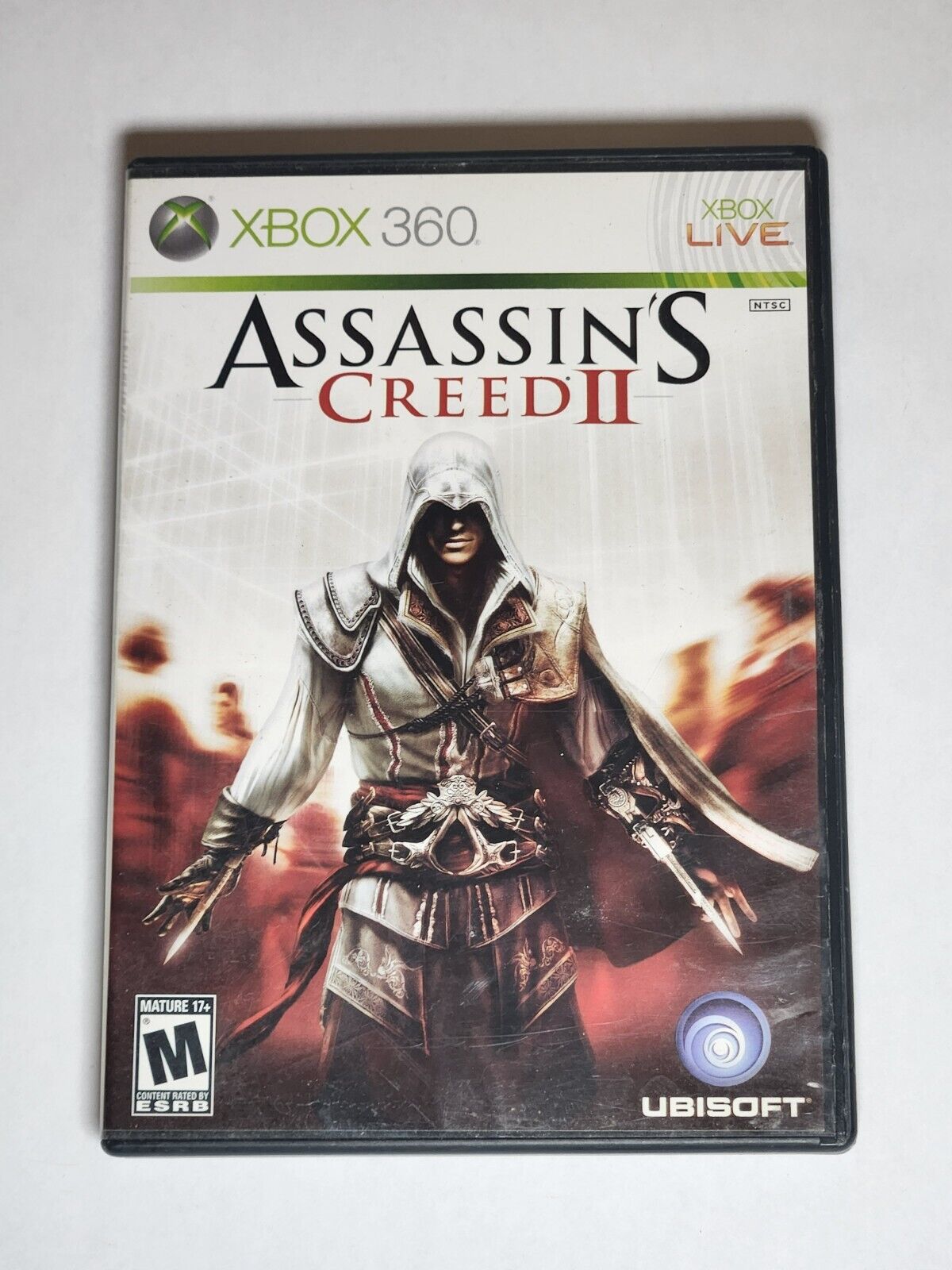 TESTED - WARRANTY - Assassin's Creed 2 II - XBOX 360 -CIB  -Complete With Manual