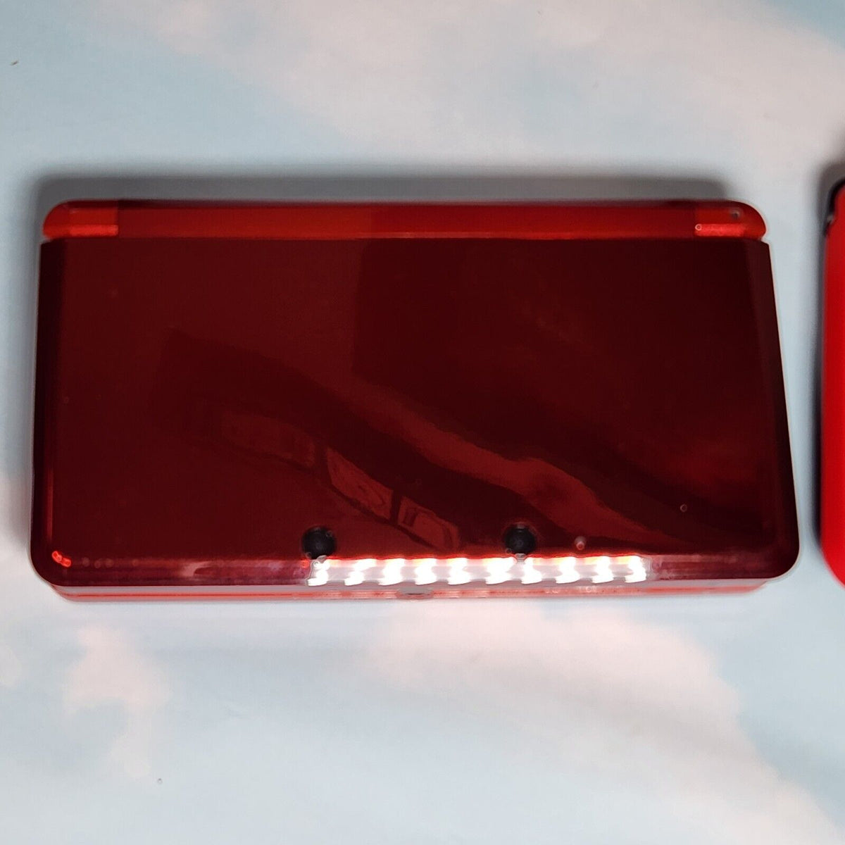 2 Red Nintendo 3DS and Original DS Handheld Consoles OG Japanese only NTSC-J