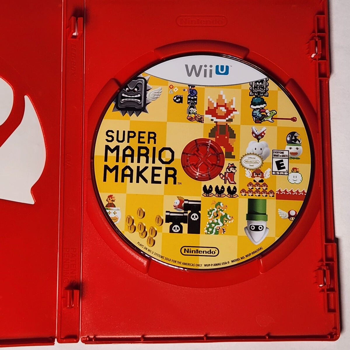 TESTED - Super Mario Maker Nintendo Wii U - Authentic - WARRANTY