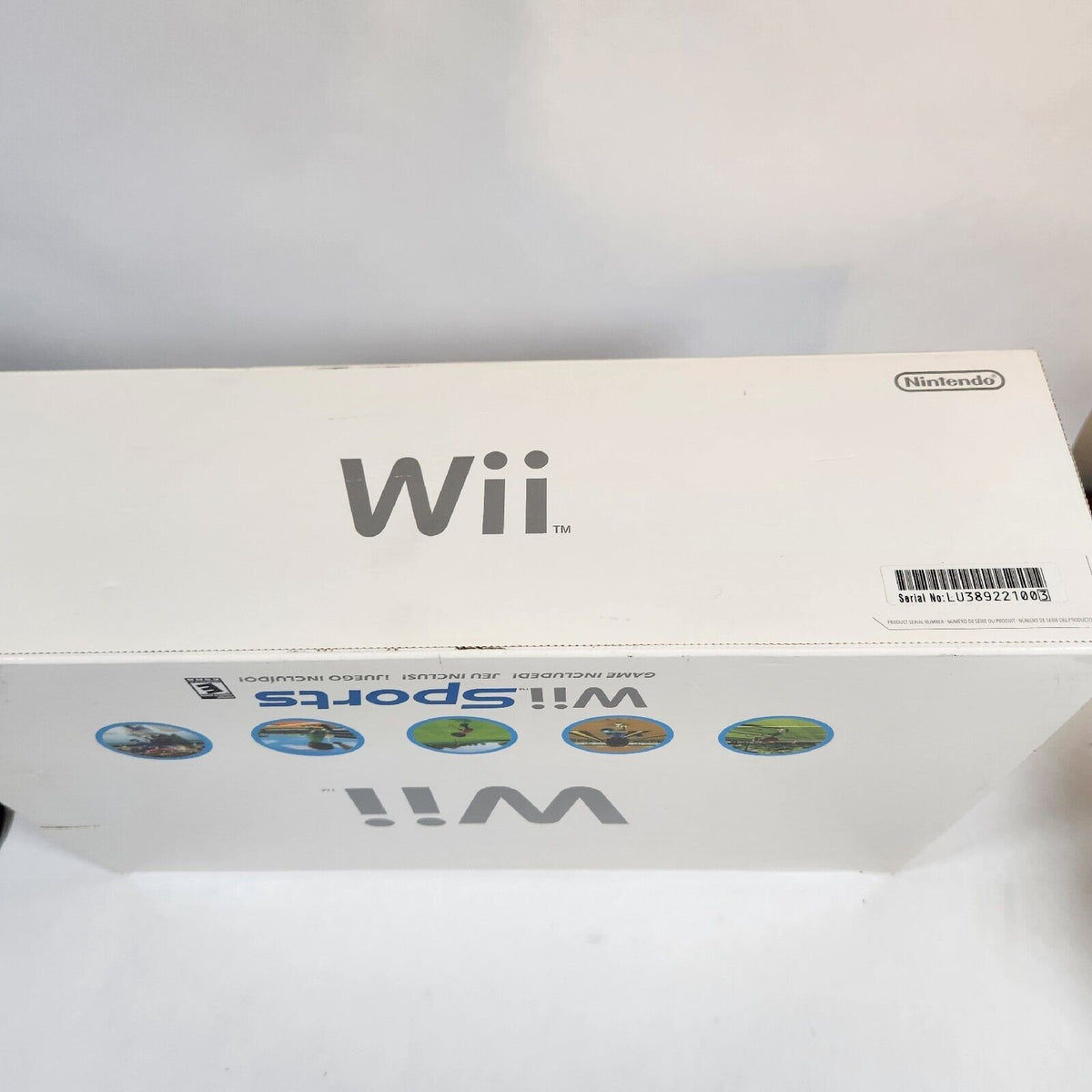 Nintendo Wii Console Sports New In Box - Sports Game Included - Never Used.