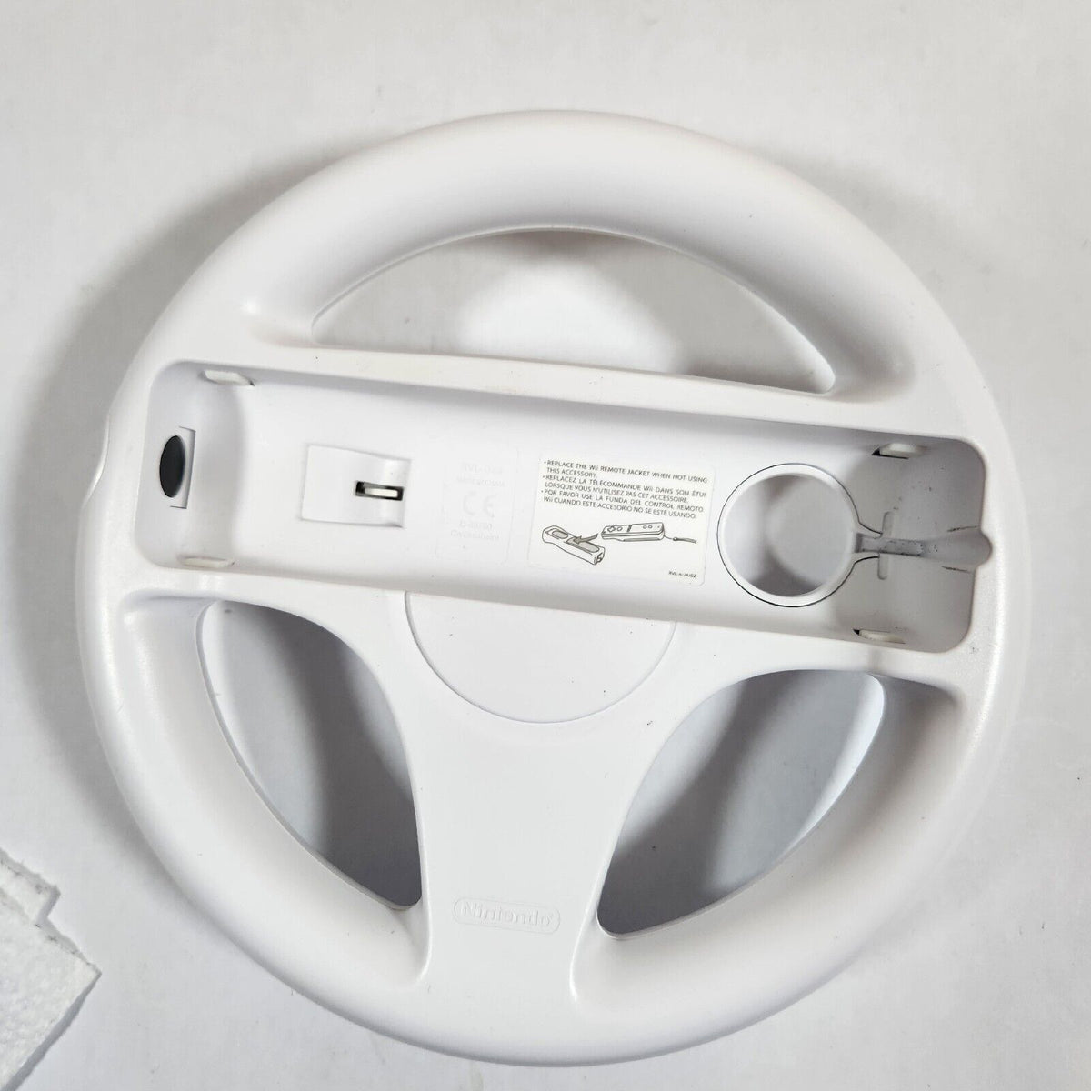 TESTED - WARRANTY - Mario Kart Wii Nintendo With OEM Steering Wheel